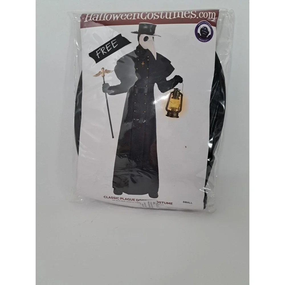 Plague Doctor Costume Kids Size Small Halloween